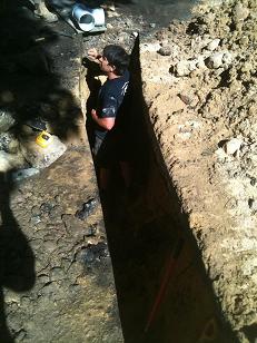 Sewer connection
