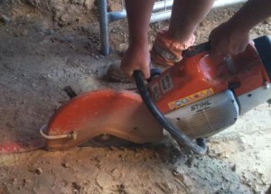 Rock saw/Concrete saw